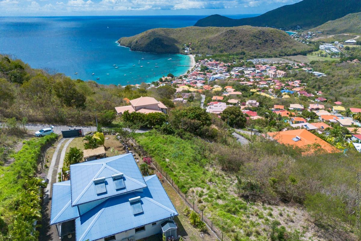 Location 5 chambres Martinique Anse d'Arlet - drone vue mer 1